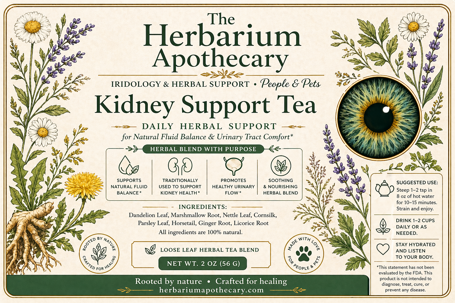 Kidney & Urinary Support Tea